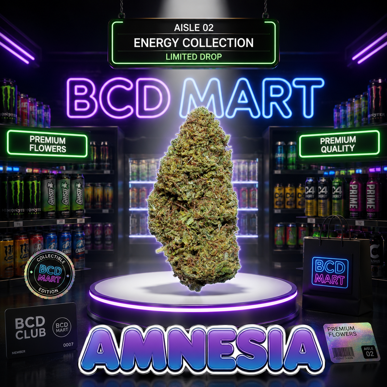 BCD Official Amnesia CBD